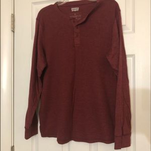Men’s Maroon Levi’s Long Sleeve